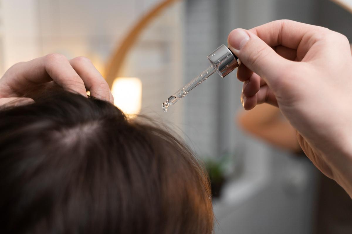 Ilustrasi Scalp Serum