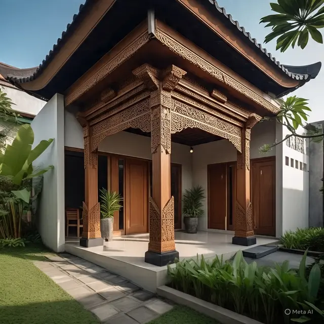 Model Rumah Sederhana Padang