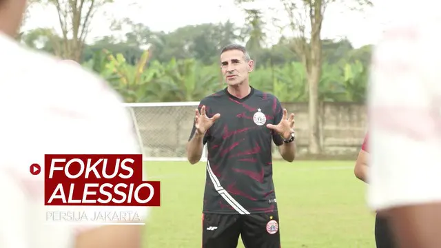 VIDEO: Fokus Angelo Alessio untuk Persija Jakarta Jelang Liga 1