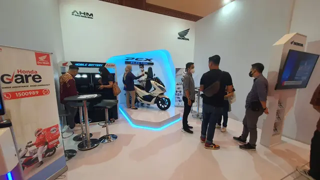 Honda Pamer Ekosistem Sepeda Motor Listrik di IEMS 2022 (Ist)