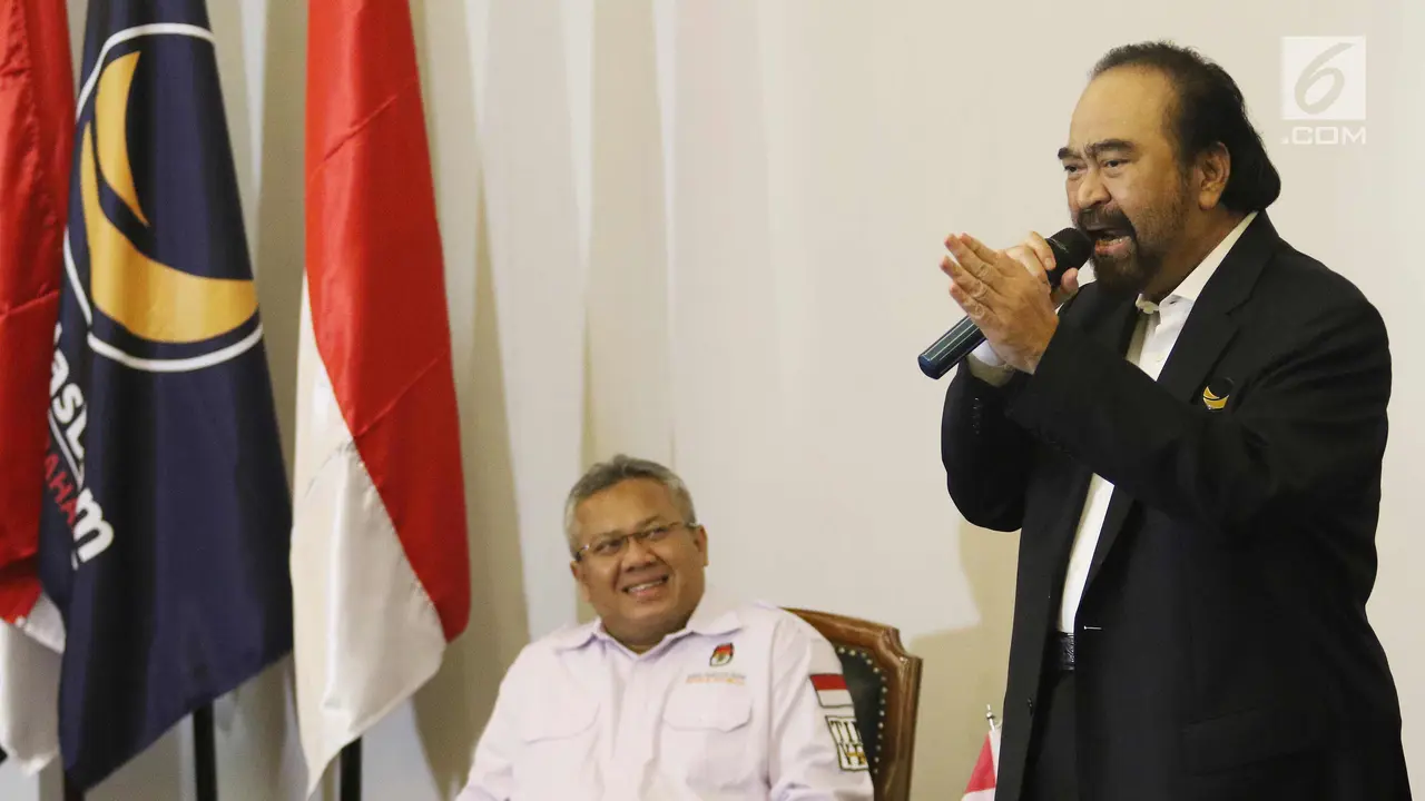 KPU Sambangi Partai Nasdem Untuk Verifikasi Faktual