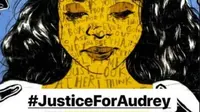 Animasi Justice For Audrey, media seni untuk menuntut keadilan bagi korban bully di Pontianak, Kalimantan Barat. (dok. Instagram @fadelfdil/https://www.instagram.com/p/BwCsFWpAZIM/Dinny Mutiah)