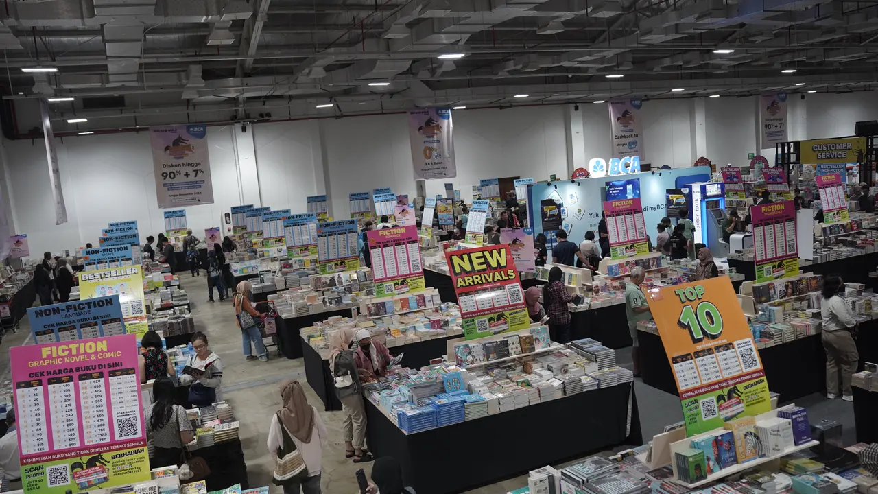 Big Bad Wolf Books Tur 2024 di Bandung. (Liputan6.com/ ist)