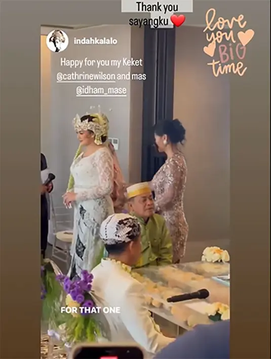 (Instagram/cathrinewilson)