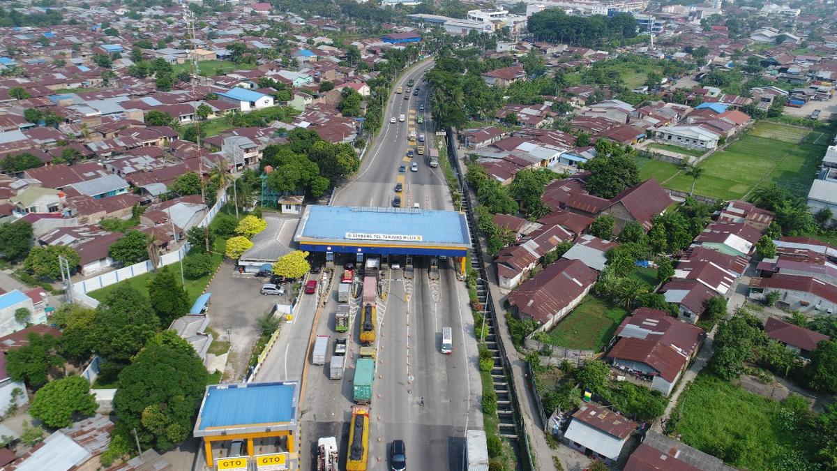 Lalu Lintas di 4 Ruas Tol Regional Nusantara Meningkat saat H-4 Lebaran 2025