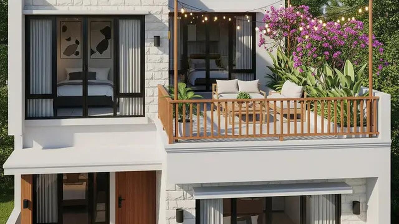 8 Model Rumah Sederhana Tapi Mewah dengan Atap Datar dan Rooftop, Inspirasi Hunian Masa Kini