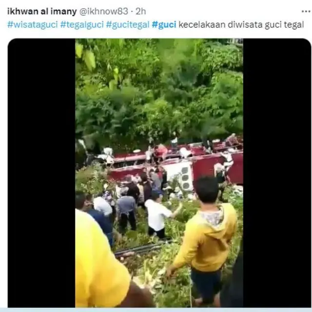 Kecelakaan Menimpa Bus Pariwisata di Guci Tegal, Kawasan Wisata yang Indah tapi Rawan