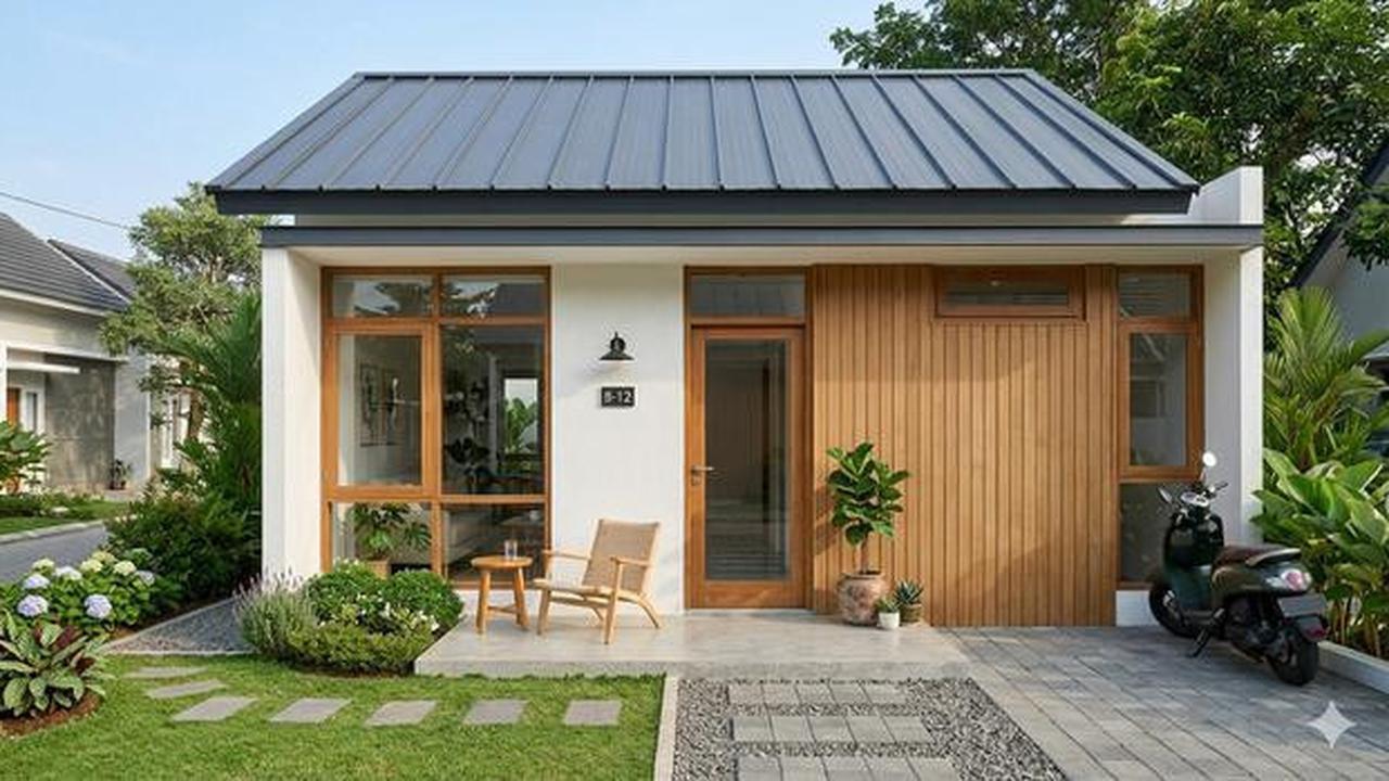 5 Inspirasi Gambar Rumah 1 Lantai Tipe 36: Modern, Elegan, dan Fungsional