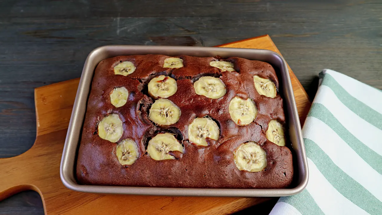 resep bolu pisang rasa coklat