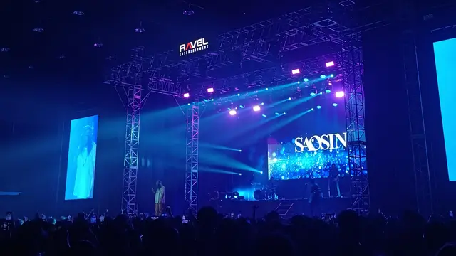 Saosin Tur Indonesia 2025, sukses memukau Jakarta di Ecovention Hall, Ancol, Jakarta. Pada Kamis malam, (29/5/2025). (Foto: Dicky Fadillah)