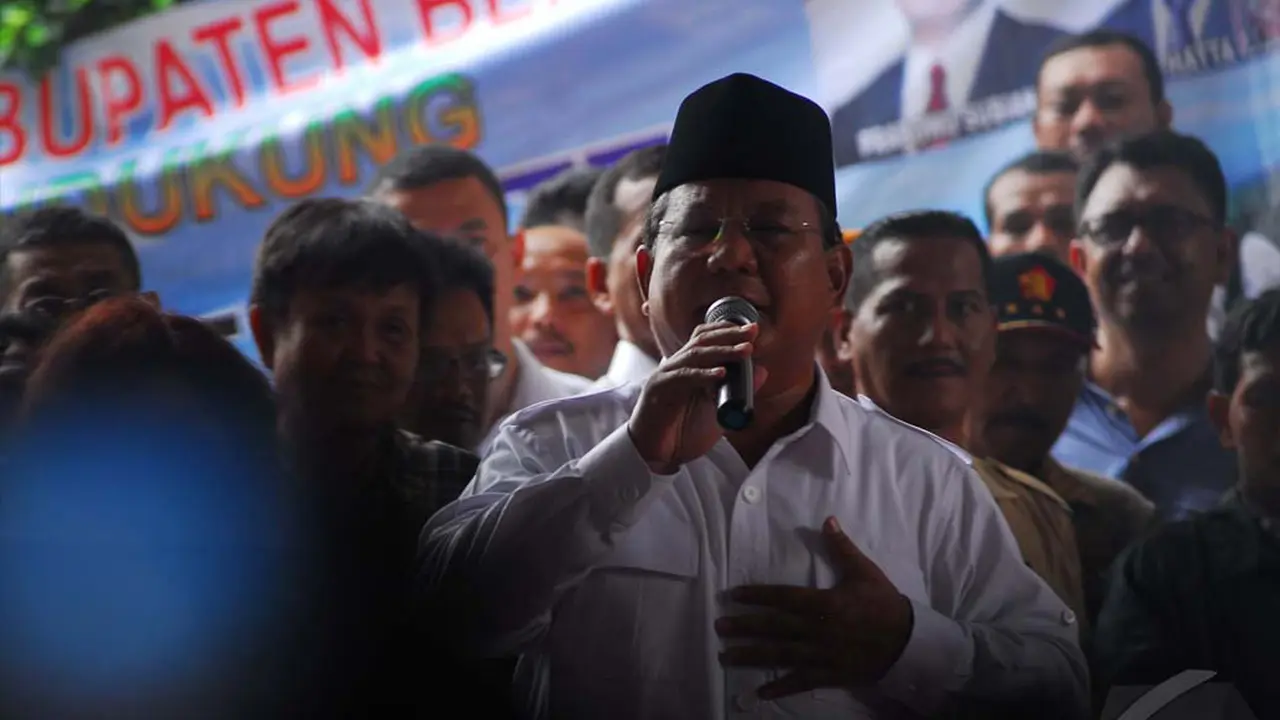 Prabowo Bocorkan Cara Atasi Serangan Fajar