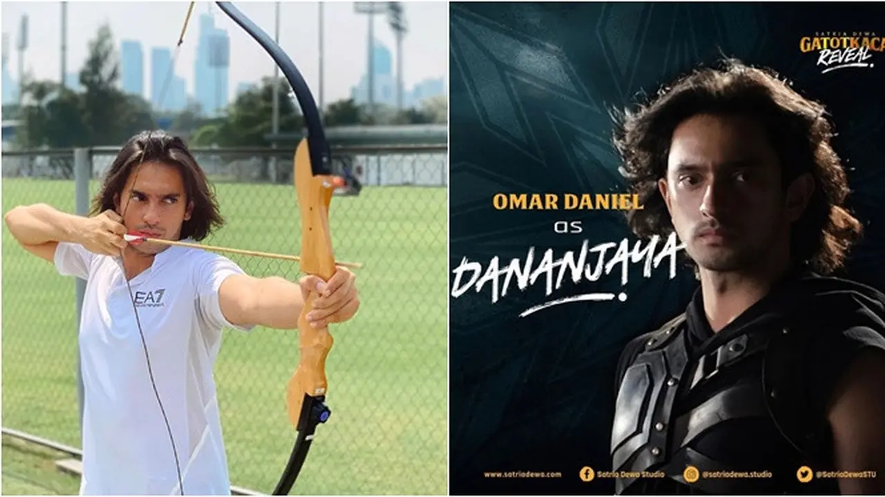 7 Potret Omar Daniel Latihan Panahan, Dipuji Netizen Seperti Arjuna