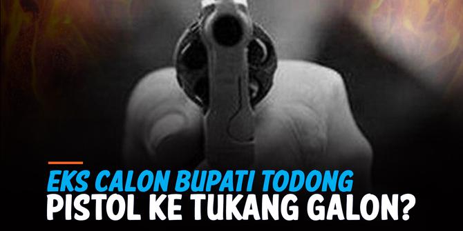 VIDEO: Eks Calon Bupati Diduga Todong Pistol ke Tukang Galon Air
