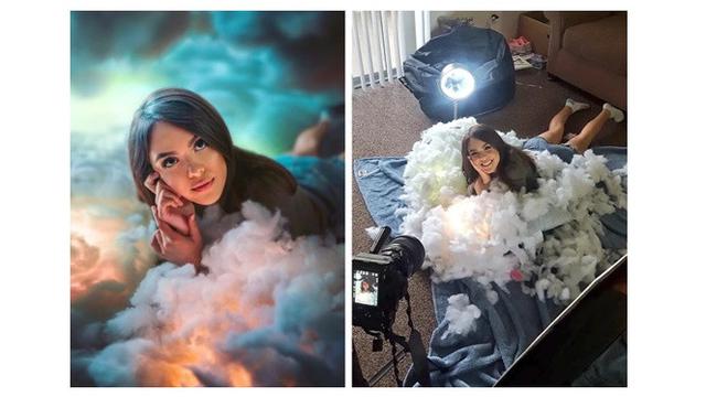 6 Potret Ekspektasi Vs Realita Foto Pakai Cahaya Lampu, Hasilnya Instagramable