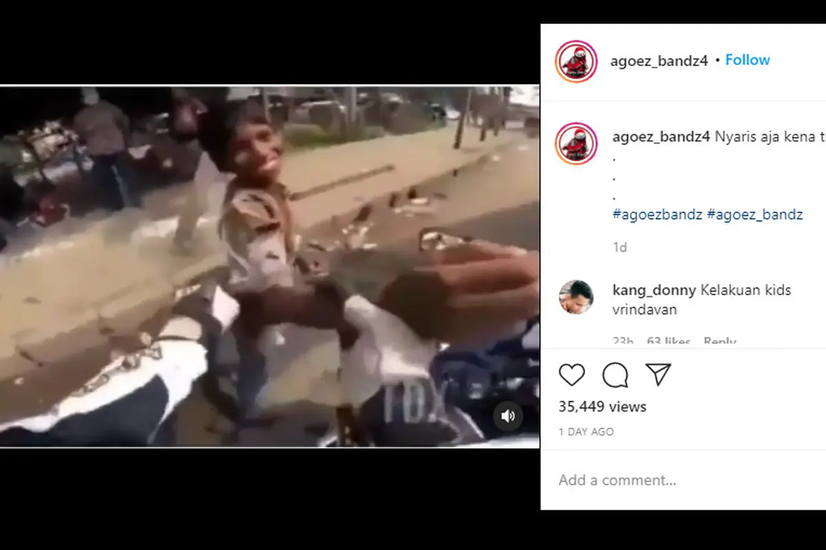 Pemotor Ini Ungkap Pengemis yang Menipu