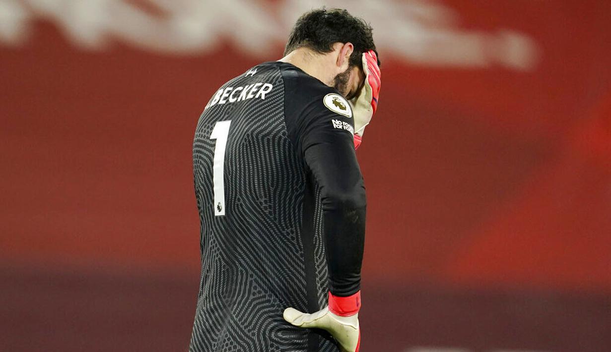 Hasil buruk ini juga membuat The Reds tak pernah menang dalam lima laga terakhir di Anfield pada ajang Liga Inggris. (AP photo/Jon Super, Pool)