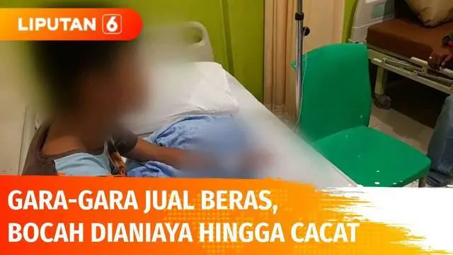 VIDEO: Jual Beras 2 Liter untuk Beli Es Krim, Bocah Dianiaya hingga Cacat