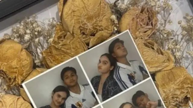 Potret momen perayaan 2 tahun hubungan Jessica Rosmaureena dan Hokky Caraka/Instagram Jessica Rosmaureena