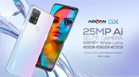 Advan GX, smartphone Rp 2 juta dengan dukungan kamera 48MP dan RAM 6GB (Foto: Advan).