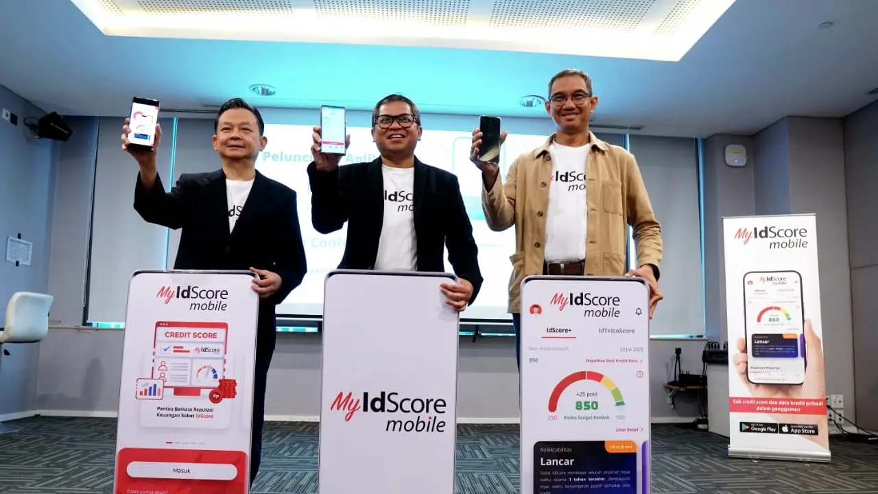 Mudahkan Masyarakat Akses Data Kredit, IdScore Luncurkan Aplikasi Mobile