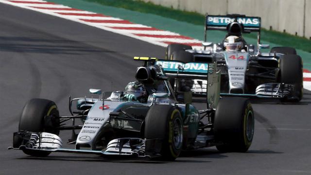 Nico Rosberg - Lewis Hamilton