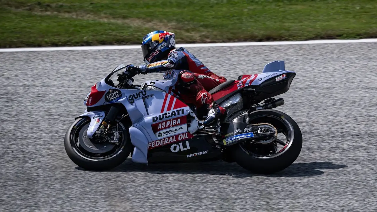 Alex Marquez saat Sprint Race MotoGP Austria 2023, Sabtu (19/8/2023)