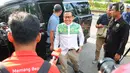 Ketua Umum PKB Muhaimin Iskandar saat tiba di Resto Plataran Menteng, Jakarta Pusat, Kamis (18/4). Muhaimin bersama partai pendukung capres-cawapres nomor urut 01 Joko Widodo atau Jokowi-Ma'ruf Amin menggelar pertemuan tertutup. (Liputan6.com/Angga Yuniar)