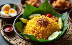 Resep Nasi Kuning Pincuk yang Pulen dan Harum Sempurna