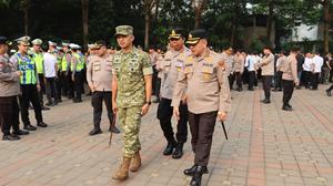 Jelang Demo Mahasiswa di Jakarta, Polres Bogor&ndash;Depok Gelar Penyekatan