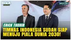 Erick Thohir menilai kualitas pemain, pelatih, dan program Timnas Indonesia sudah baik dalam HUT ke-96 PSSI di Jakarta. Ia juga memuji pelatih John Herdman yang dinilai disiplin dan mampu beradaptasi dengan kultur sepak bola Indonesia.