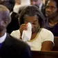 Doa bersama untuk para korban penembakan massal di Gereja bersejarah Emanuel African Methodist Episcopal (AME). (Reuters)