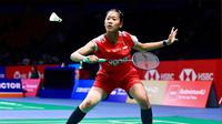 Tunggal putri Indonesia Putri Kusuma Wardani meraih tiket perempat final Korea Open 2025&nbsp;setelah&nbsp;mengandaskan Pai Yu Po dari Chinese Taipei 21-14 dan 21-15 di Suwon Gymnasium, Kamis (25/9).&nbsp;(foto: PBSI)