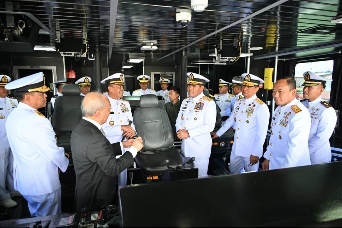 FOTO: KRI Belati-622 Resmi Perkuat Armada Tempur TNI AL