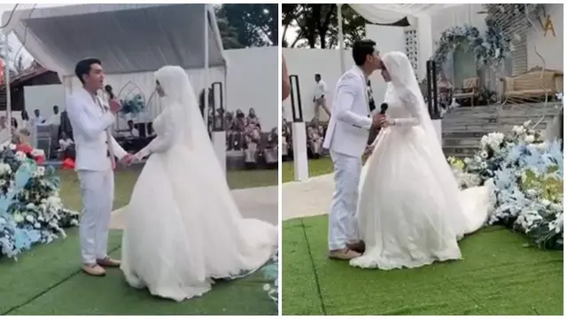Resmi Menikah, Ini 6 Momen Pernikahan Vicky Kalea Pemeran Attar ‘Love Story The Series’