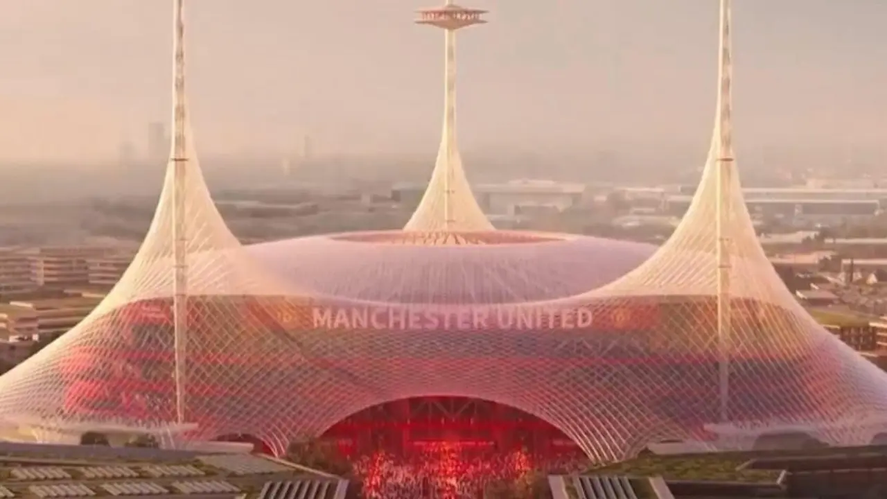 Desain calon stadion baru Manchester United