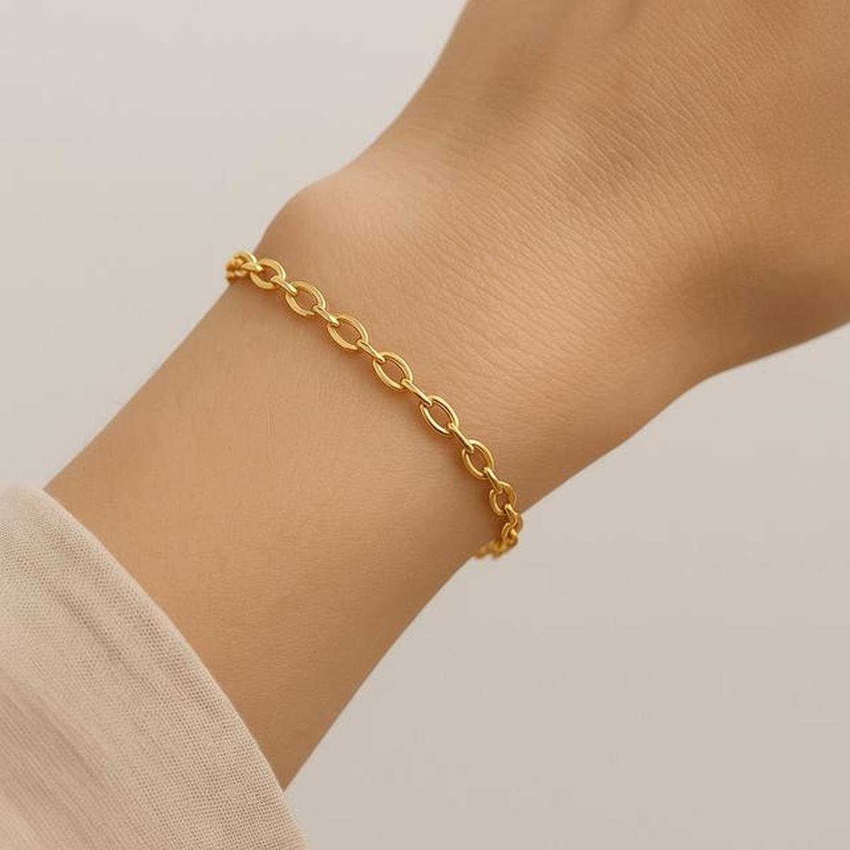 7 Model Gelang Emas 1 Gram yang Lagi Tren di 2025, Minimalis dan Tetap Stylish