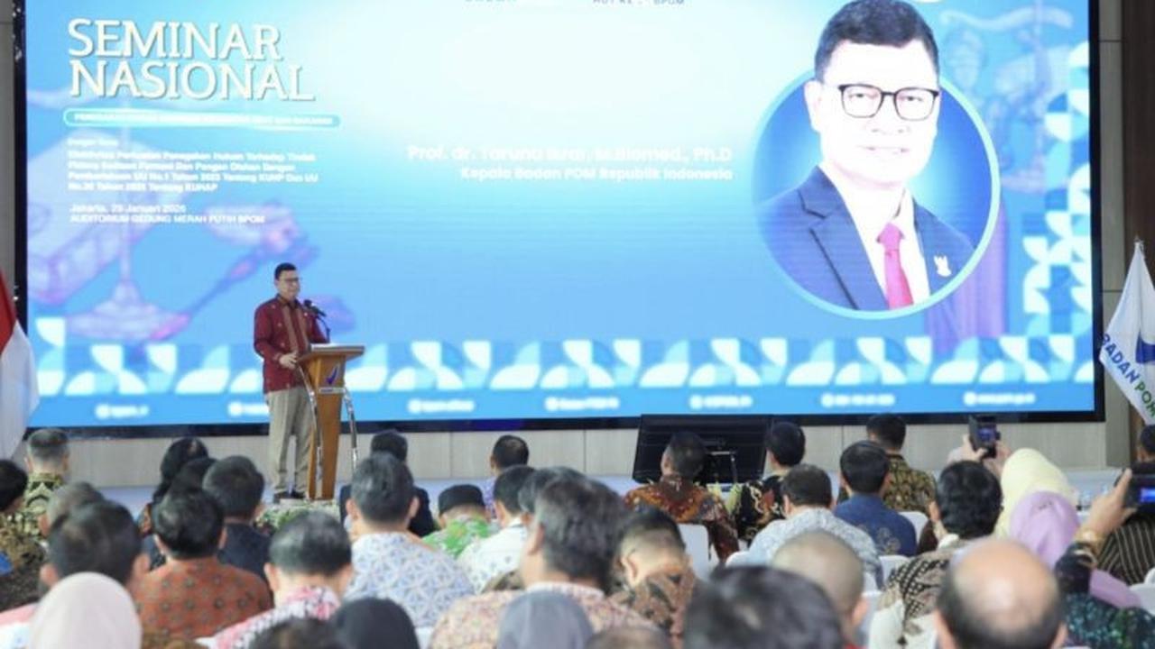 BPOM Gandeng Praktisi Hukum Perkuat Penegakan Obat dan Makanan di Era KUHP Terbaru