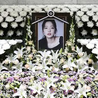 Goo Hara (Chung Sung-Jun/Pool Photo via AP)