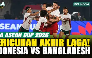 Kericuhan di Akhir Laga Indonesia vs Bangladesh di FIFA ASEAN Cup 2026, Pemain Adu Mulut dan Saling Dorong