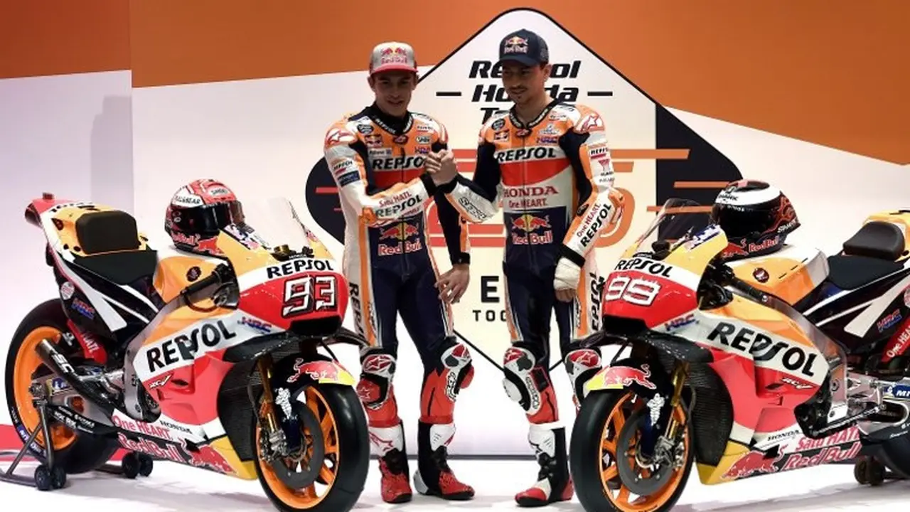 Repsol Honda, Marc Marquez - Jorge Lorenzo