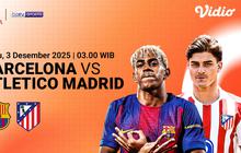 Nonton Siaran Langsung La Liga 2025/26: Barcelona vs Atletico Madrid, Tayang di Vidio
