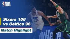 Berita Video Highlights NBA, Philadelphia 76ers Permalukan Sang Tuan Rumah Boston Celtics 106-96 (7/4/2021)