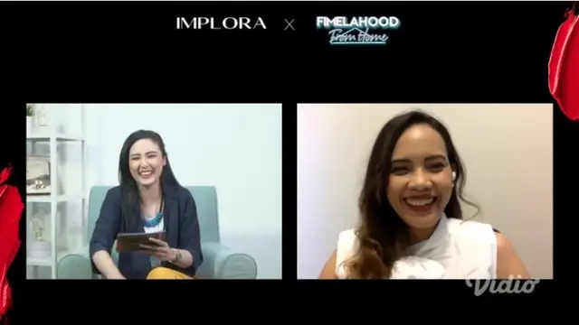 Fimelahood From Home x Implora: Sesi Online Beauty Class Seru Bareng Barry Ritonga dan Aurelie