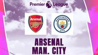 Liga Inggris - Arsenal Vs Manchester City (Bola.com/Adreanus Titus)