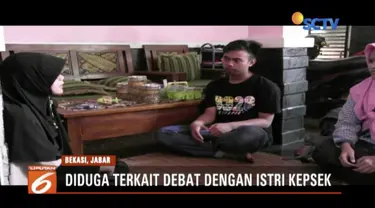 Diduga berdebat dengan istri kepala sekolah, seoran siswa SMA di Bekasi tertekan karena dinyatakan tinggal kelas.