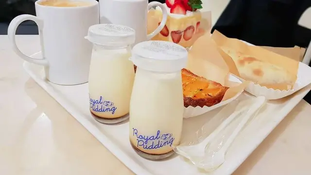 Ilustrasi royal pudding | singaporeguidebook.com
