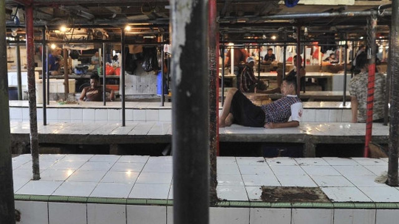 Harga daging melonjak, pedagang di Pasar Senen mogok berjualan
