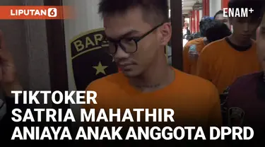 Seleb TikTok Satria Mahathir Ditangkap gegara Aniaya Anak Anggota DPRD Kepri