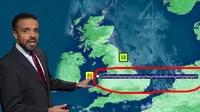 Seorang presenter prakiraan cuaca di televisi Channel 4 News, Liam Dutton baru-baru ini menjadi sorotan publik di internet. 
