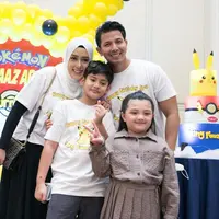 Perayaan ulang tahun ke-10 King Faaz A Rafiq bertema Pokemon dan dihadiri para artis (Foto: Instagram/@lunaphotography.id/fairuzarafiq)